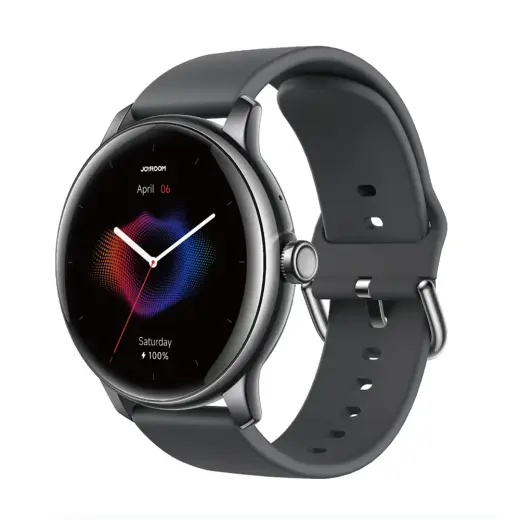 Joyroom Classis Series JR-FC1 Smartwatch with Call Answering Function / IP68 Protection - Dark Gray