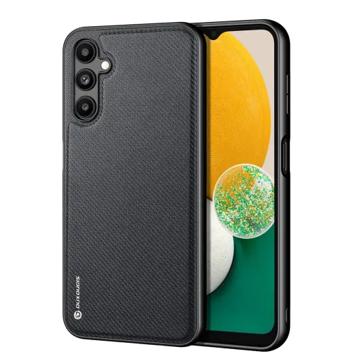Dux Ducis Fino case Samsung Galaxy A14 5G cover with silicone frame black