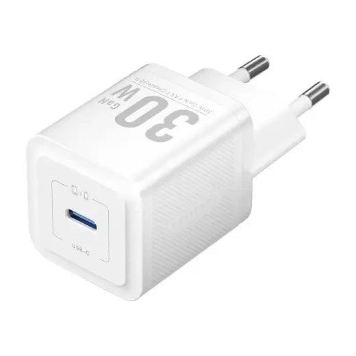 Vention FEZB0-EU tīkla lādētājs | 30W | GaN | USB-C | balts