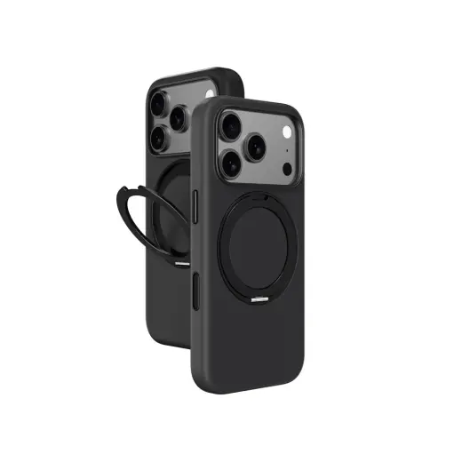 AmazingThing Cloudie iPhone 17 Pro Max Case with Stand - Black