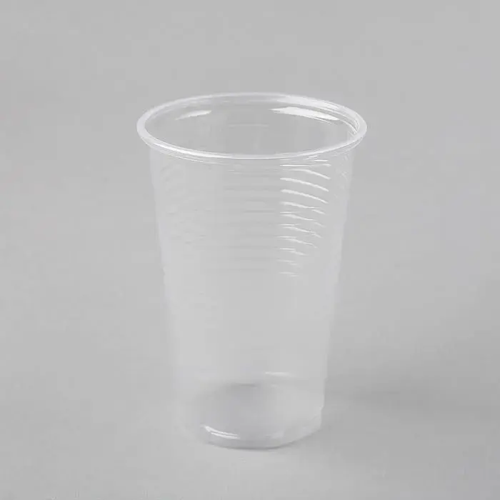 Glāzes 200ml, caurspidīgas, PP, 0.21kg, 100gab