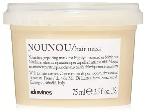 Davines Mini NOUNOU Repair Hair Mask for Damaged Hair 2.65 Oz/ 75ml
