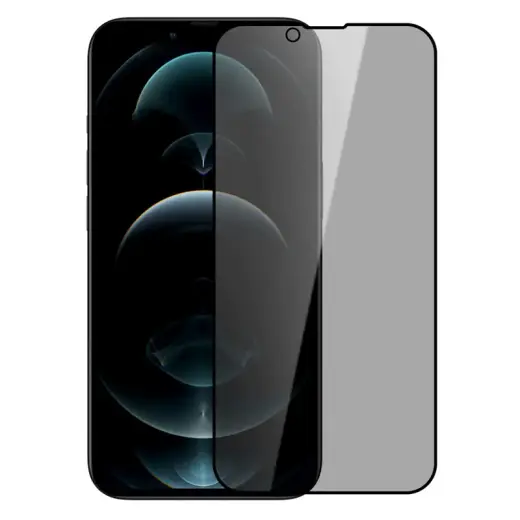 Nillkin Guardian aizsargstikls telefonam iPhone 13 | iPhone 13 Pro | iPhone 14 melns 2 gab.