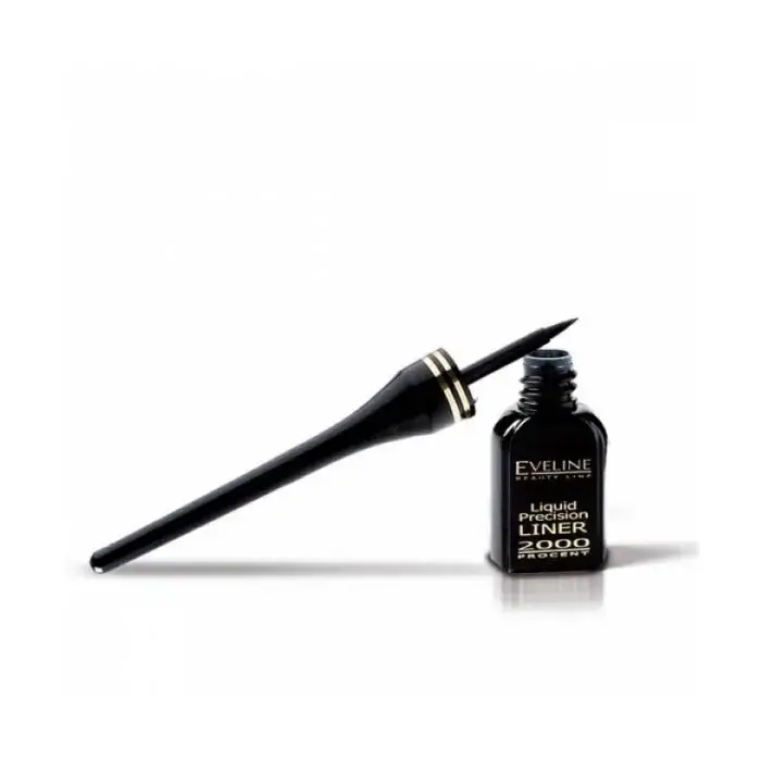 Eveline Precision Liquid Eyeliner 2000 Procent Black 4 Ml