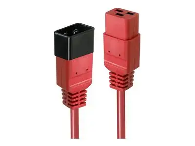 Lindy - power extension cable - IEC 60320 C19 to IEC 60320 C20 - 2 m