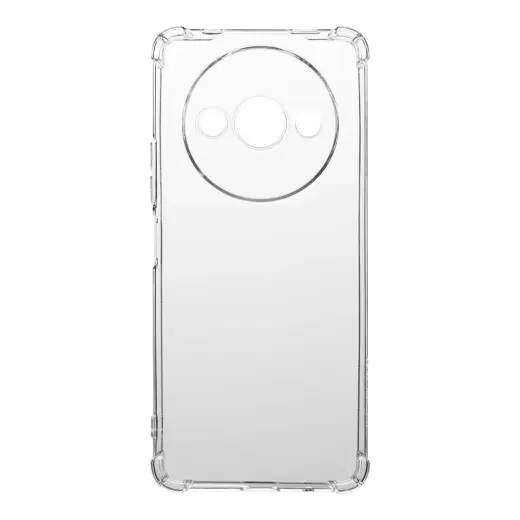 Tactical TPU Plyo Cover for Xiaomi Redmi A3 2024 Transparent