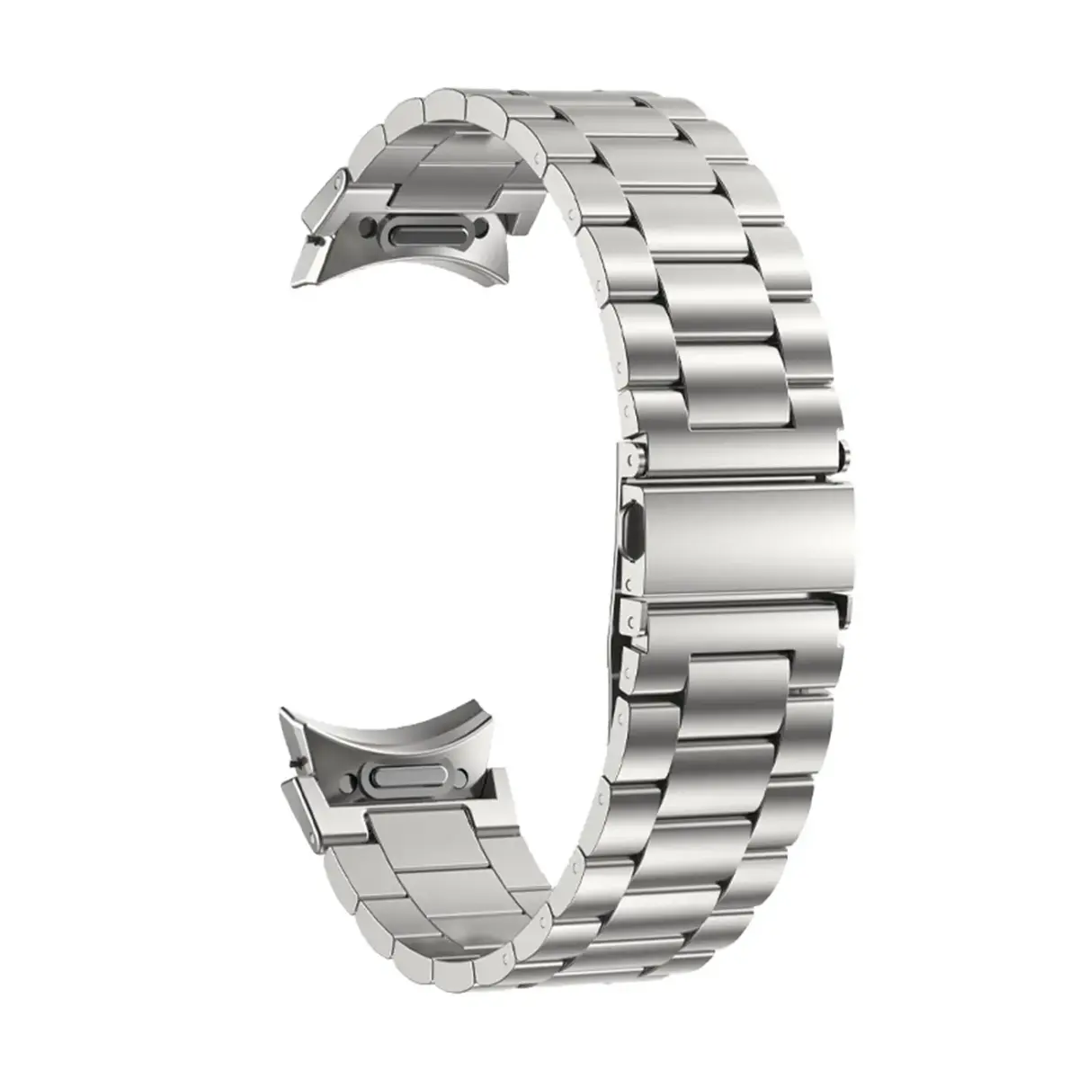 Puro METAL Stainless Steel Strap for Samsung Galaxy Watch 4 | 4 Classic | 5 | 5 Pro | 6 | 6 Classic - Silver