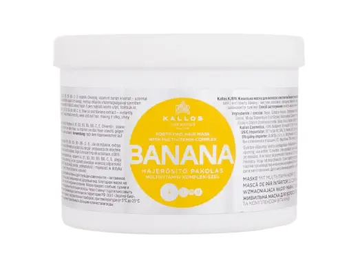 Kallos Cosmetics Banana Hair Mask 500 ml