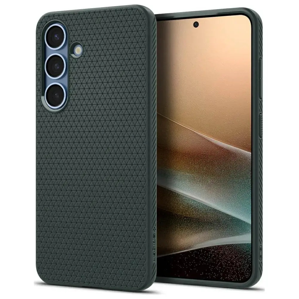 Etui Spigen Liquid Air do Samsung Galaxy  S25 zielony