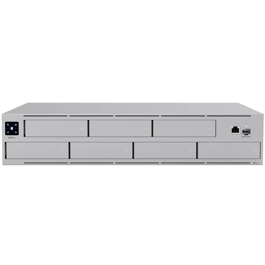 Ubiquiti UNAS-Pro-EU 2U rack-mount NAS with