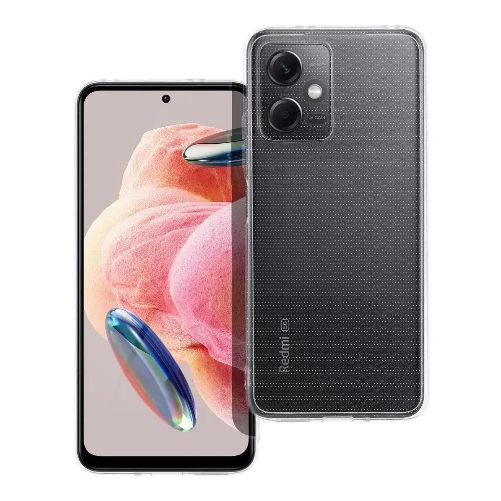 Case for Xiaomi Redmi Note 12 5G Clear Case 2 mm Box transparent