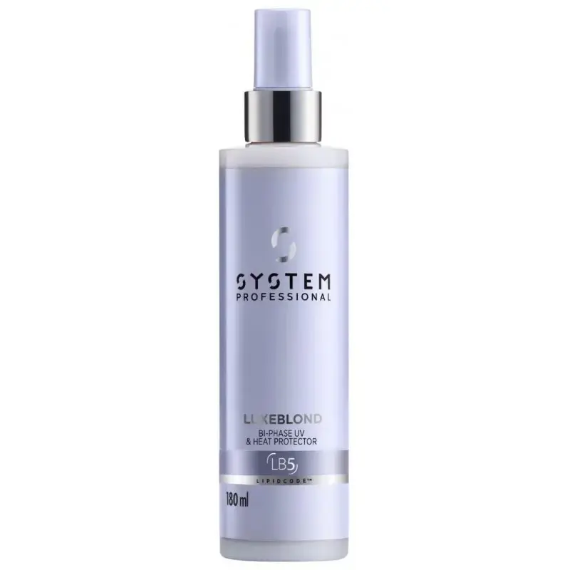 System Professional LuxeBlond Bi-Phase UV and Heat Protector 180ml