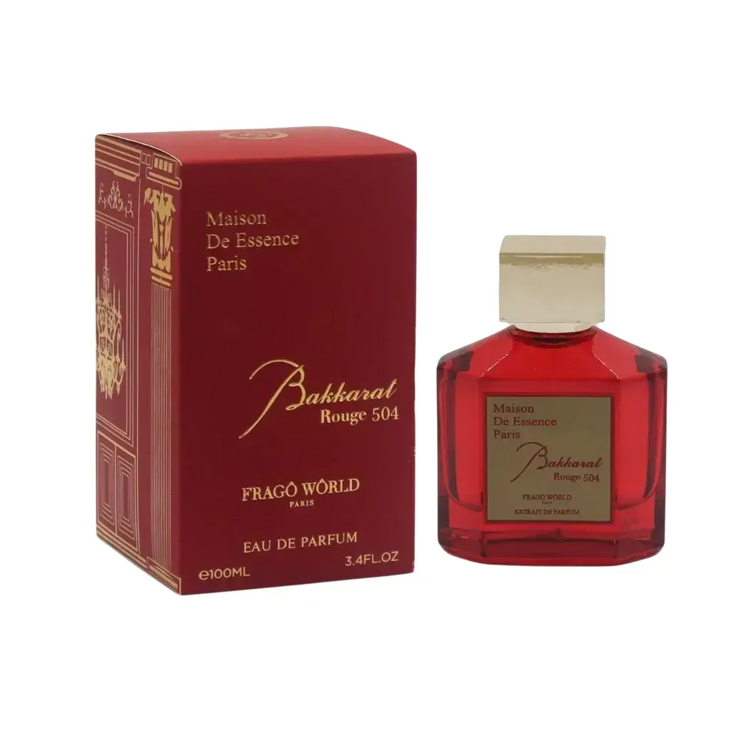 Frago World, Barakkat Rouge 504, Eau De Parfum, Unisex, 100 ml
