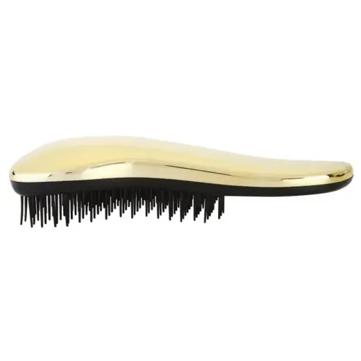 Dtangler Hairbrush with Gold Handle