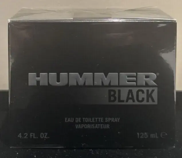 HUMMER Black perfume for men (EDT) 125 ml