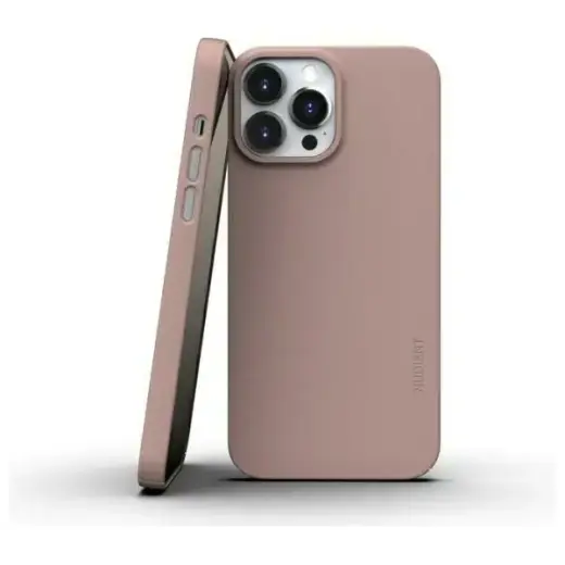 Nudient Thin V3 telefono dėklas su MagSafe palaikymu iPhone 13 Pro Max rožinis