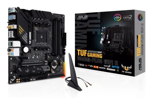 Материнская плата ASUS TUF GAMING B550M-PLUS WIFI II AM4 mATX
