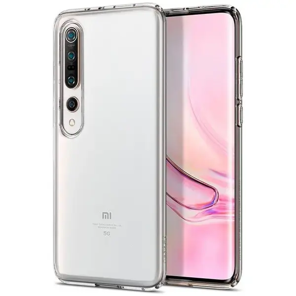 Spigen Liquid Crystal vāciņš Xiaomi Mi 10, caurspīdīgs