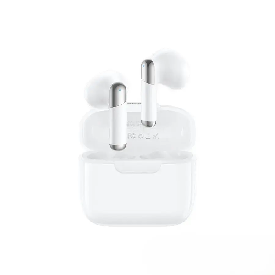 REMAX BLUETOOTH HEADPHONES TWS W37 WHITE ENC BT 5.4