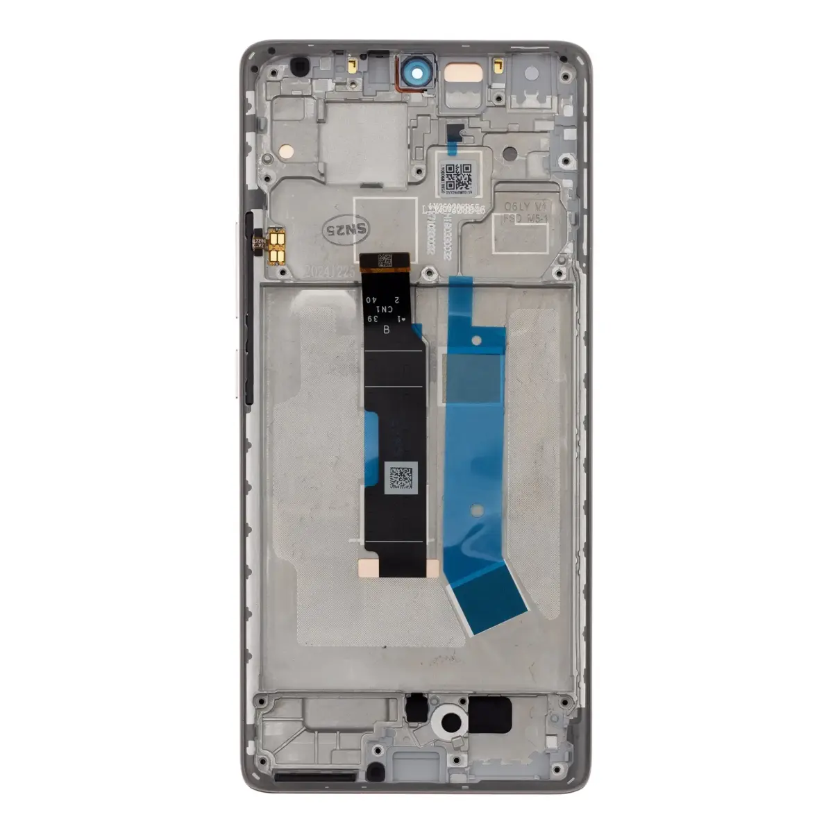 LCD Display + Touch Unit + Front Cover for Xiaomi Redmi Note 14 Pro 4G Golden (Service Pack)