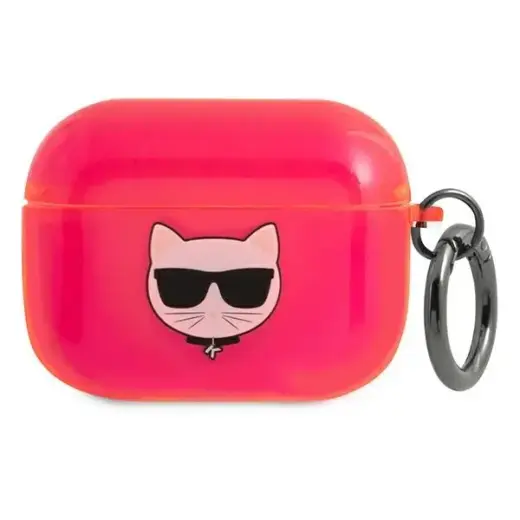 Karl Lagerfeld KLAPUCHFP AirPods Pro cover różowy|pink Choupette