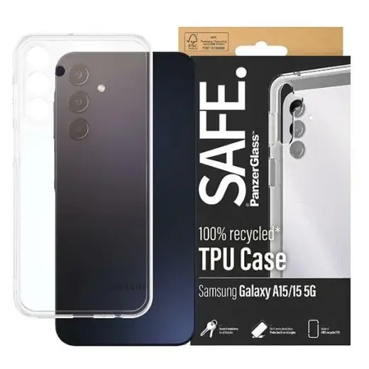 SAFE by PanzerGlass Sam A14|A14 5G Hardcase przezroczysty|transparent SAFE95679