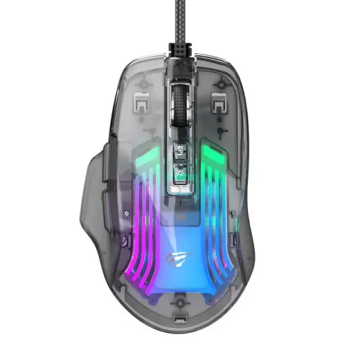 Havit MS1011SE wired gaming mouse (transparent|black)