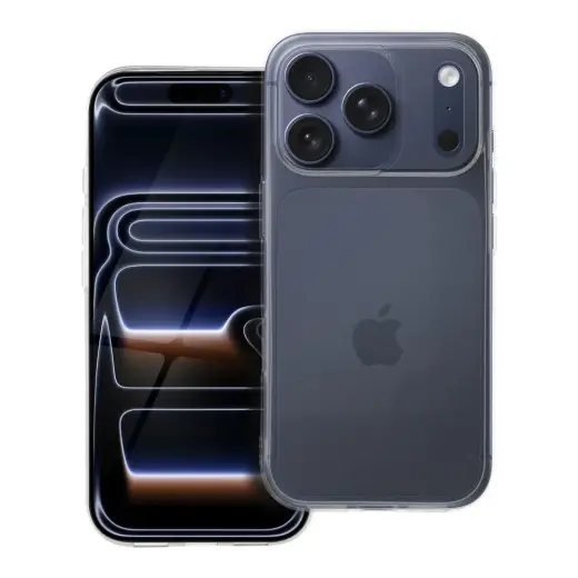 Clear Case 2mm Box phone case for iPhone 17 Pro transparent