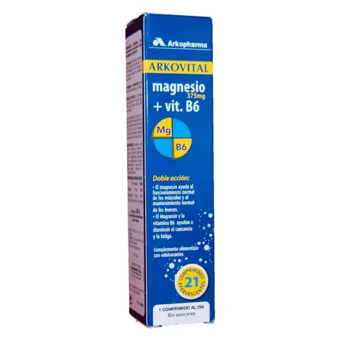 Arkopharma Arkovital Magnesium 375mg 21 Effervescent