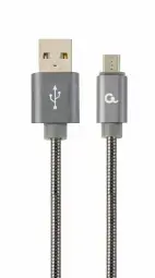Gembird data transfer and charging cable | USB-A to Micro USB | 2m | gray