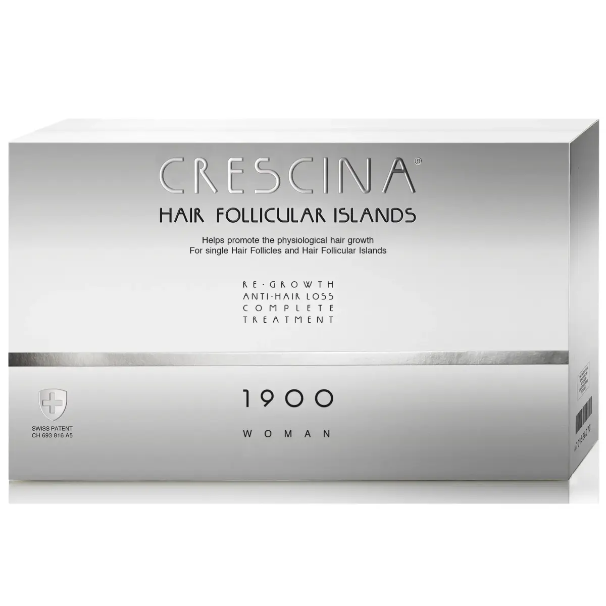 Labo,  Crescina Follicular Islands 1900, For Growth Stimulation, Ampoules Treatment Serum, For Scalp, For Women, 10 +10 pcs
