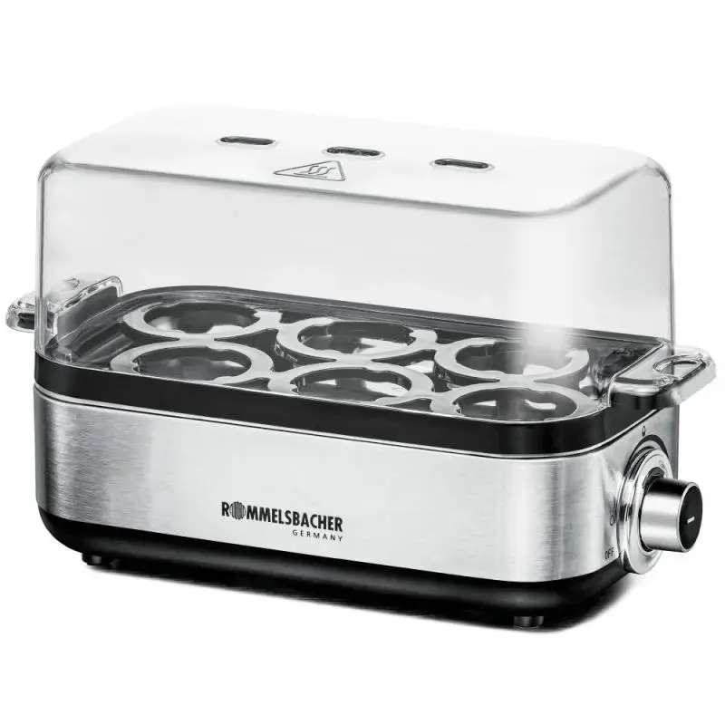 Rommelsbacher Egg Stove stainless steel 1-6 16 Eggs silver ER 600 (ER 600)