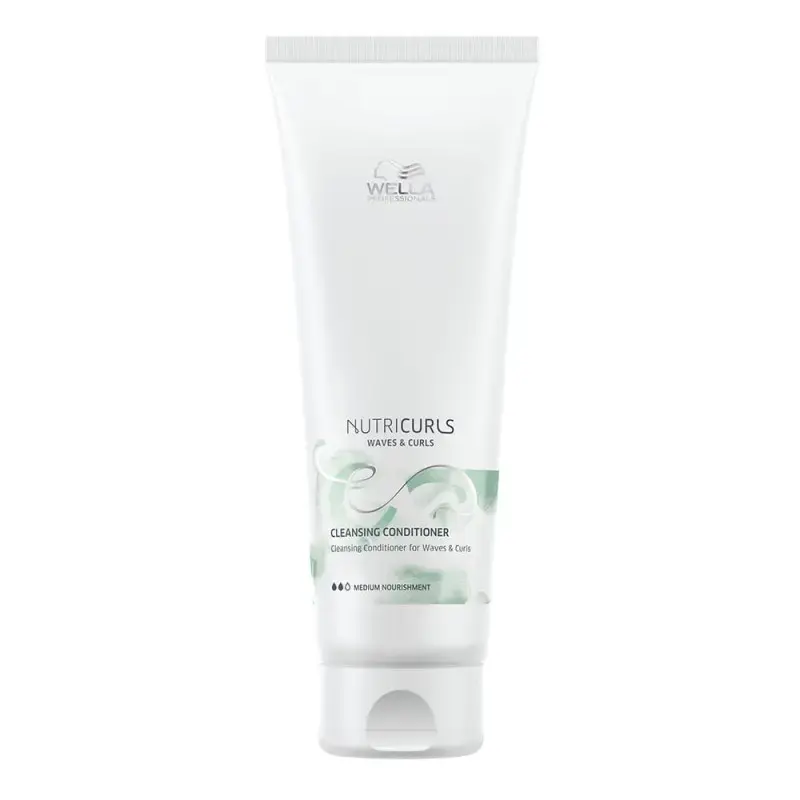 Wella Professional Nutricurls Waves & Curls valomasis kondicionierius banguotiems ir garbanotiems plaukams 250 ml