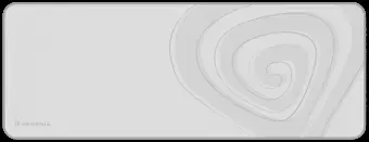 Genesis Mouse Pad Carbon 400 XXL Logo Gray | White