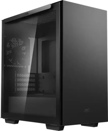 Deepcool MACUBE 110 Black  mATX  4  USB3.0x2; Audiox1  ABS+SPCC+Tempered Glass  1 times 120mm DC fan