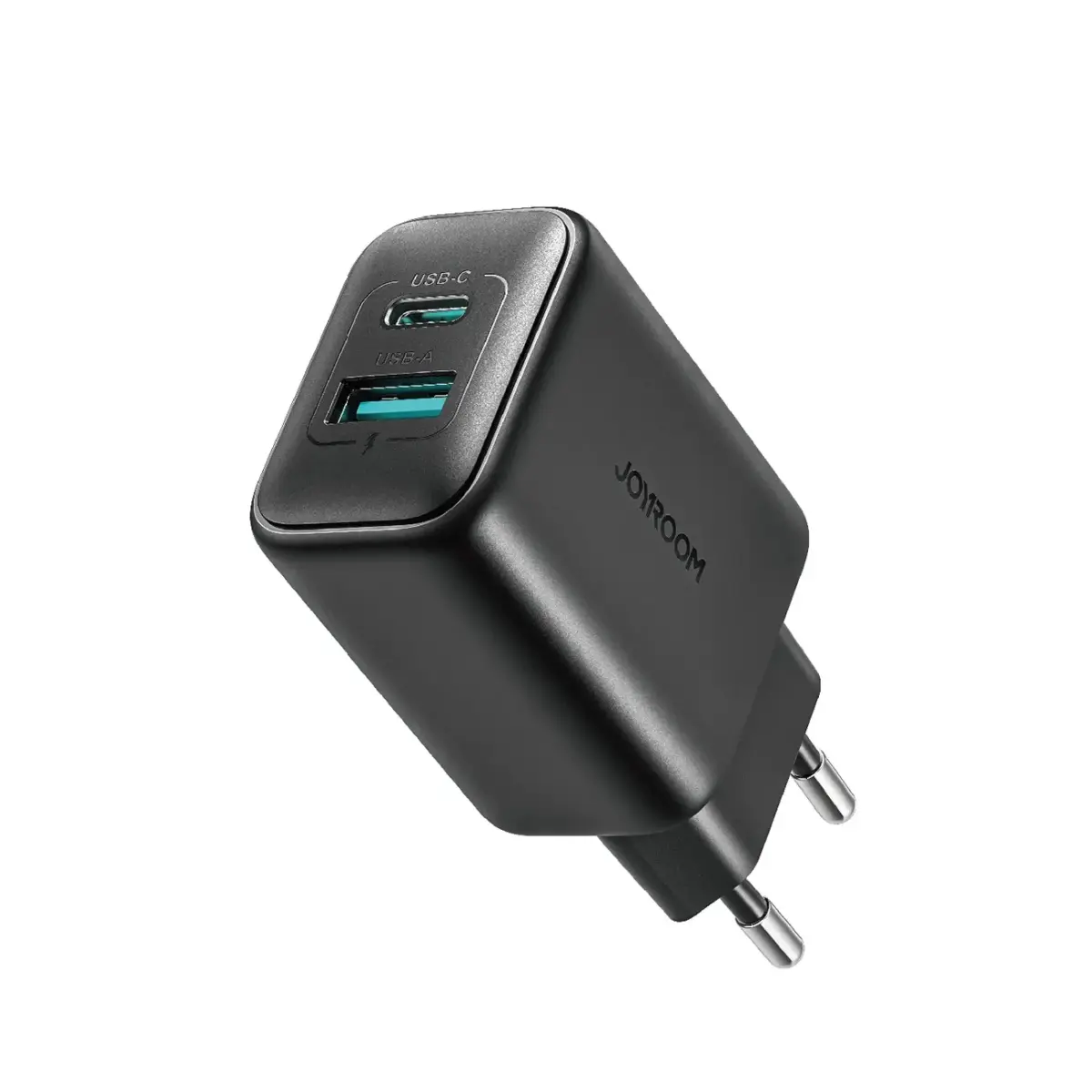 Joyroom JR-TCF13 tīkla lādētājs | 25W | PD, PPS | USB-C, USB-A | melns