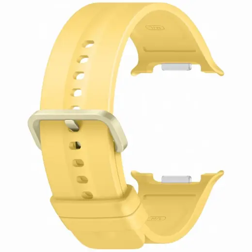 Samsung Sport viedpulksteņa siksniņa priekš Galaxy Watch 9 M/L | dzeltena