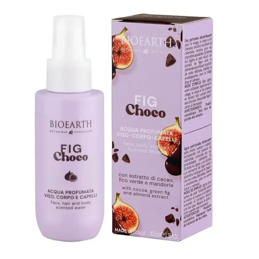 Bioearth, Fig Choco, Refreshing, Mist Spray, For Body, Face & Hair, 100 ml