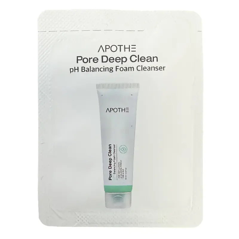 APOTHE SAMPLE Pore Deep Clean pH Balancing Foam Cleanser Sam...