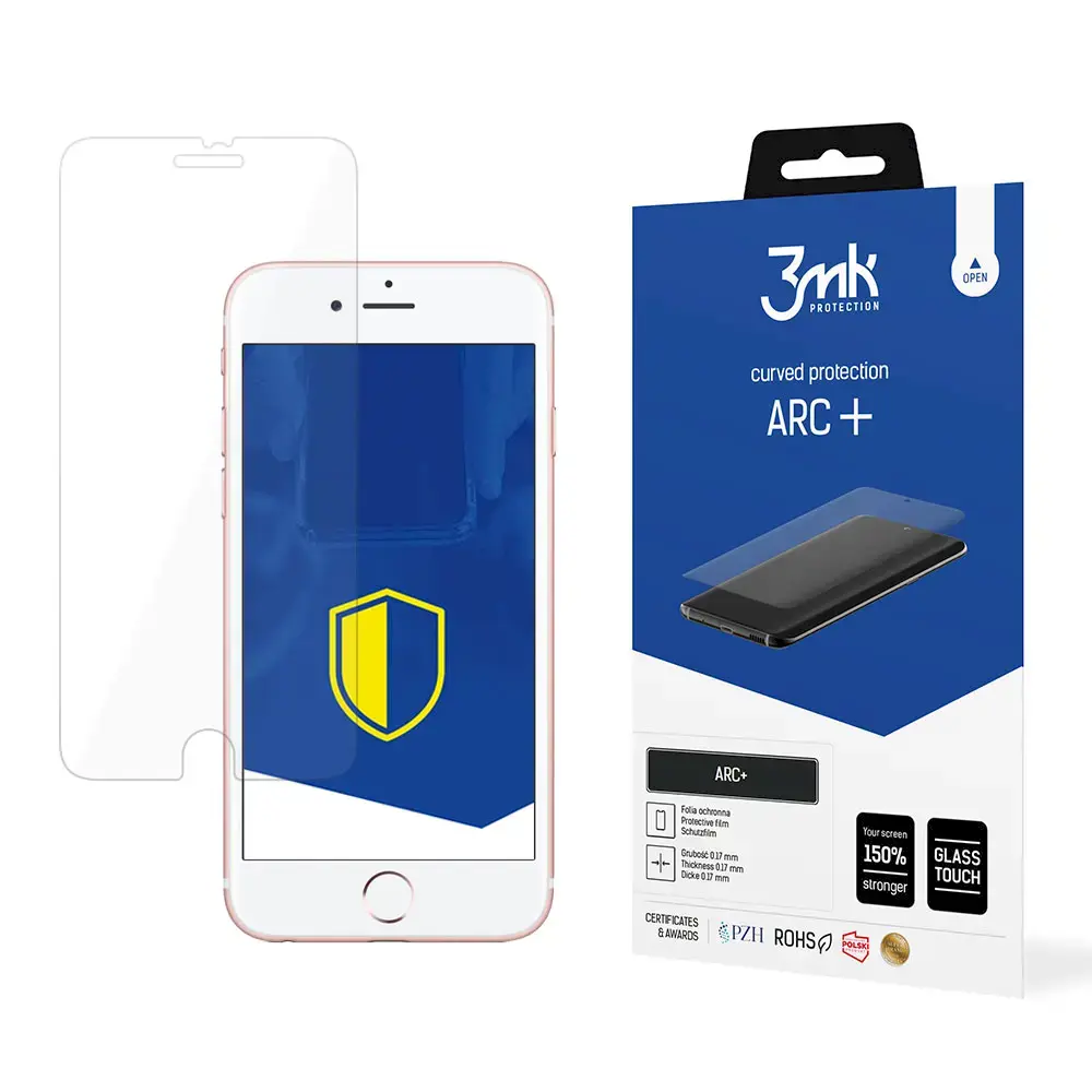 3mk ARC+ aizsargplēve telefona ekrānam iPhone 7 Plus | iPhone 8 Plus