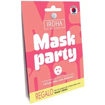 IROHA NATURE Mask Party 3-Piece Case