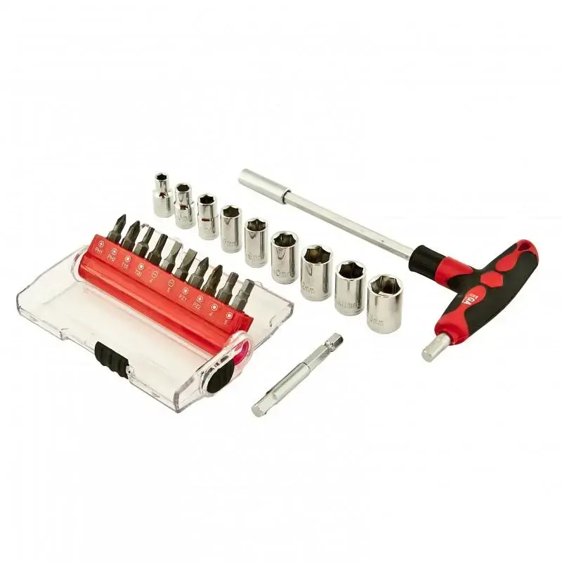 Draumet 21pcs T-shaped Premium Screwdriver with bits