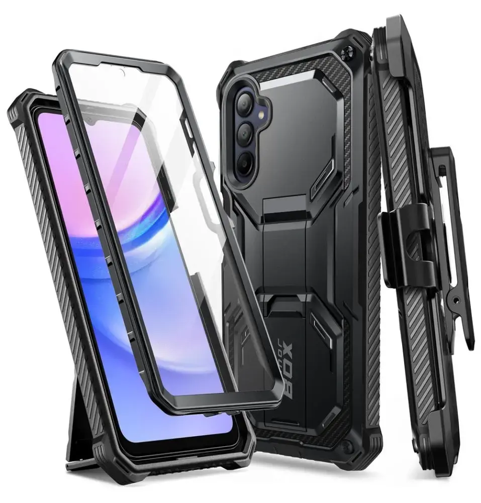 IBLSN ArmorBox Supcase Case for Samsung Galaxy A15 4G | 5G - Black