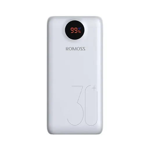 Ārējais akumulators Romoss SW30 26800mAh (balts)