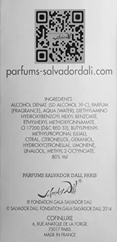 Salvador Dali DaliA (EDT) tualettvesi naistele 30 ml