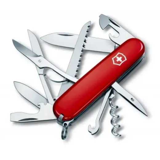 Victorinox Huntsman Swiss Army Knife red V-1 37 V1 37 Victorinox37 Victorinox 37 13 (1.3713)