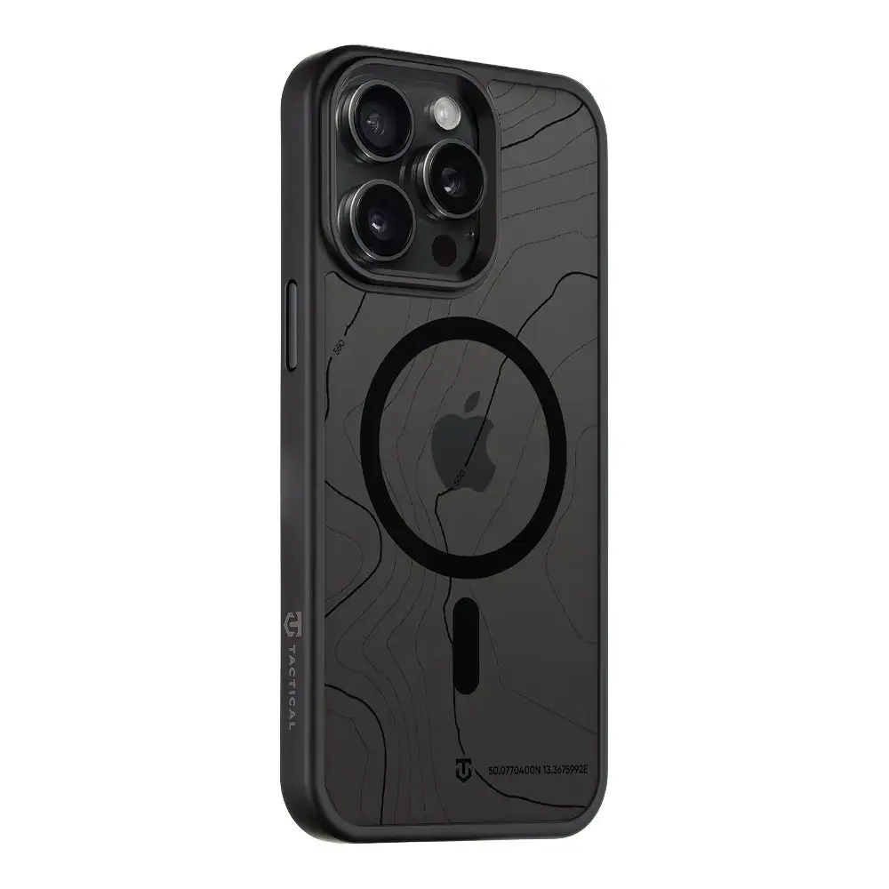 Tactical MagForce Hyperstealth Sika Cover for iPhone 15 Pro Max Asphalt
