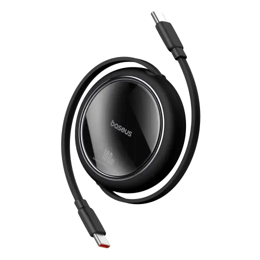 Baseus Free2Draw Mini data transfer and charging cable | USB-C to USB-C | 100W | 1m | black