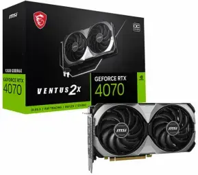 Videokarte MSI NVIDIA GeForce RTX 4070 12GB 
