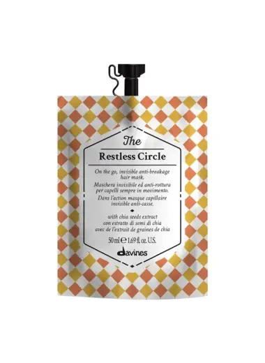Davines the Restless Circle Hair Mask for Fragile Hair 1.69 Oz/ 50 Ml